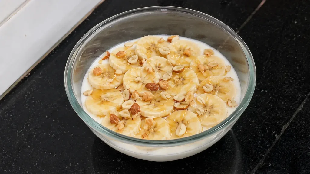 Step 4 — Banana Curd Bowl Recipe | Easy Healthy Breakfast Bowl