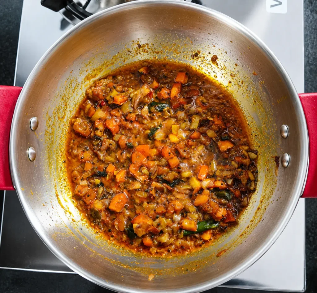 Step 5 — Chawli Usal Recipe | Tasty Homestyle Black Eyed Peas Dish