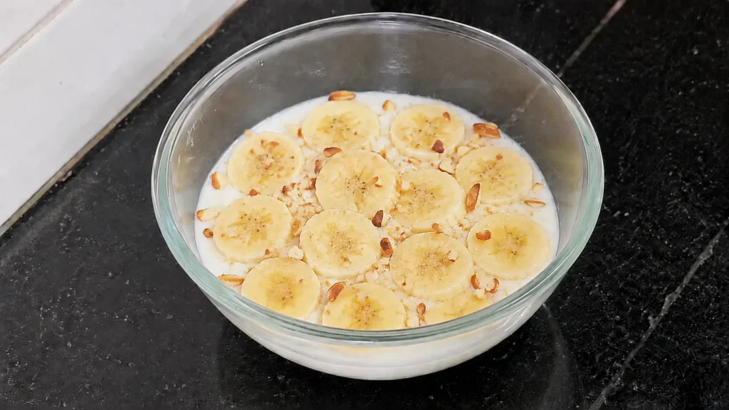 Step 3 — Banana Curd Bowl Recipe | Easy Healthy Breakfast Bowl