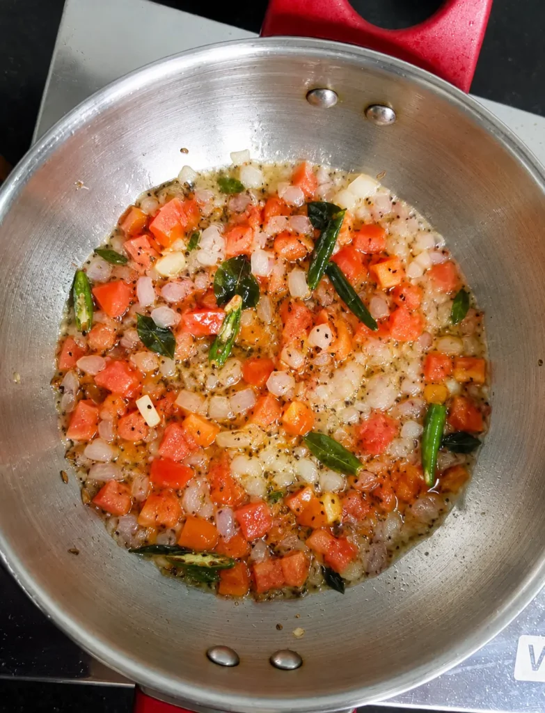 Step 4 — Chawli Usal Recipe | Tasty Homestyle Black Eyed Peas Dish