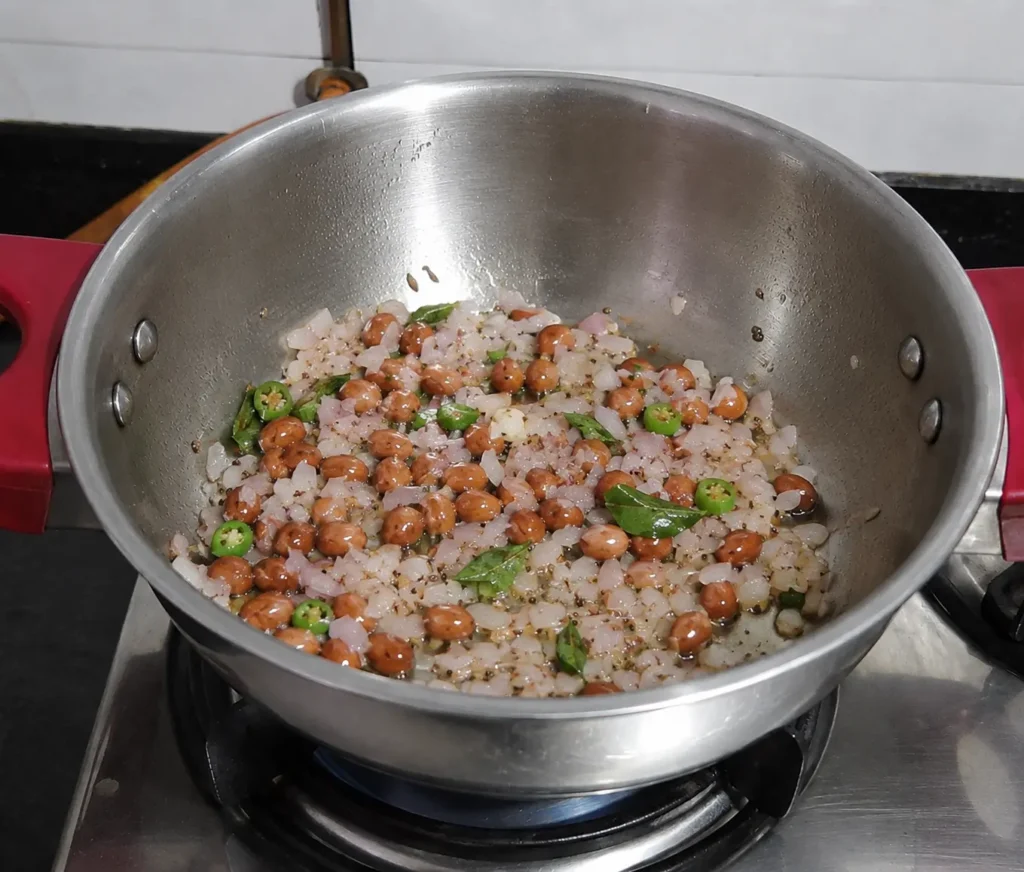 Step 4 — Easy Kanda Poha Recipe | Simple Maharashtrian Kanda Poha