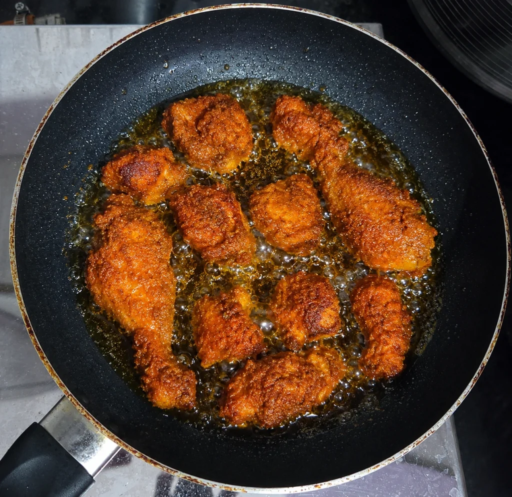 Step 7 — Chicken Fry Recipe | 9 Easy Steps for Crispy Masala Chicken