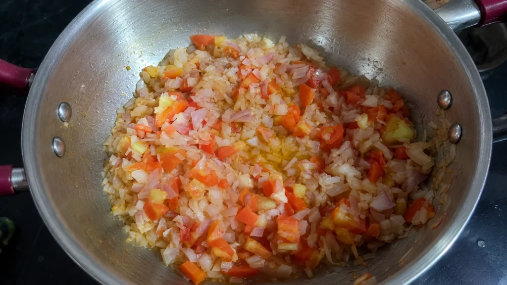 Step 4 — Galmo Sukhe Recipe | Konkani Dry Prawns Sukha