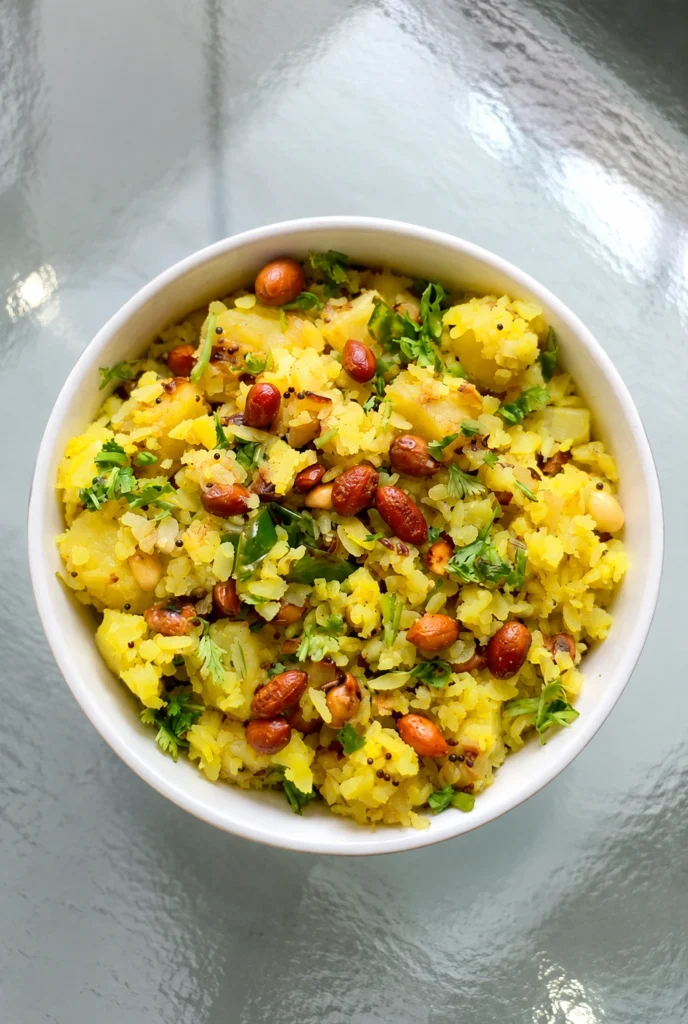 Easy Kanda Poha Recipe | Simple Maharashtrian Kanda Poha