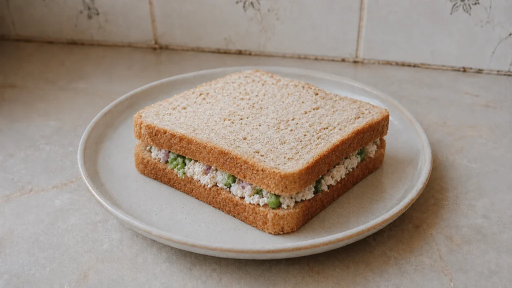 Step 3 — Paneer Vegetable Sandwich Recipe | Easy Paneer Sandwich