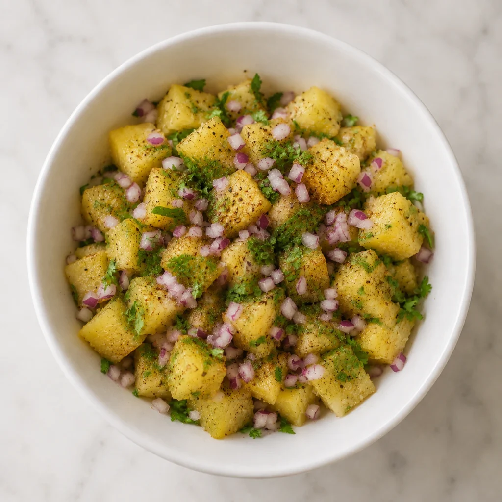 Step 4 — Sweet Potato Chaat Recipe | Easy Chatpata Snack